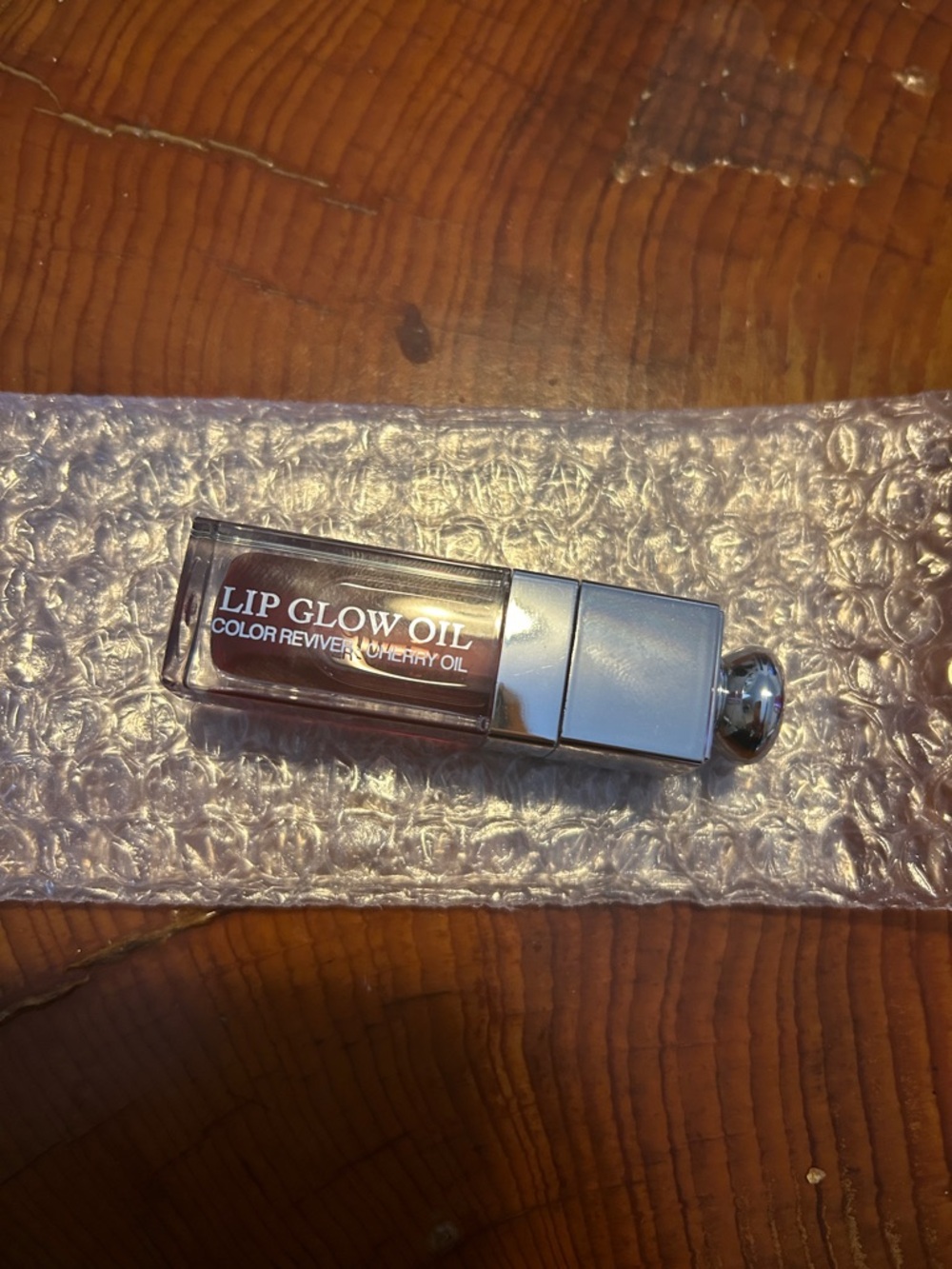 Dior Lip Glow Oil - Cherry Oil Hydrating Lip Color Bronzed New